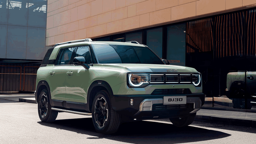 vehicle baic bj30 face
