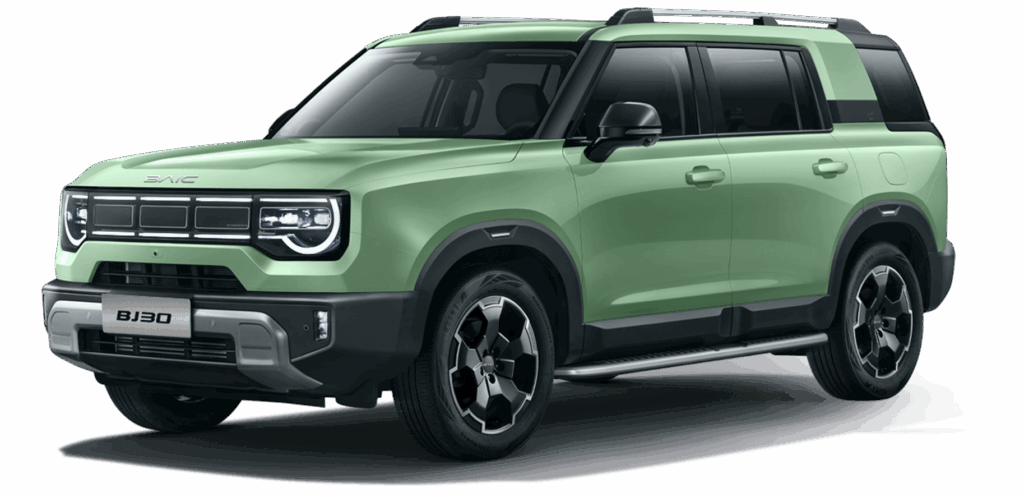 vehicle baic bj30 green