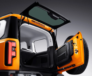 baic bj40 pro arriere